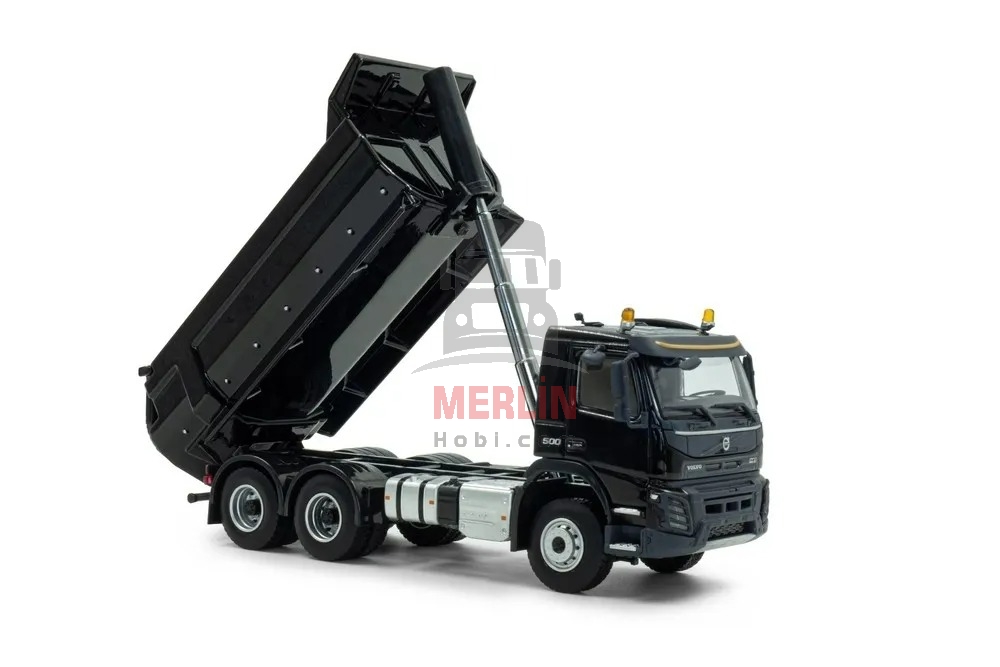 1/50 Volvo FMX 6x4 Damperli Kamyon - Siyah