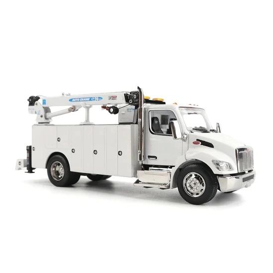 Peterbilt Model 536 Auto-Crane Titan85-Body HC14-Crane Work Truck with Miller EnPak 1:50