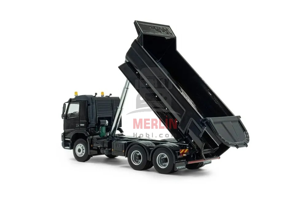 1/50 Volvo FMX 6x4 Damperli Kamyon - Siyah