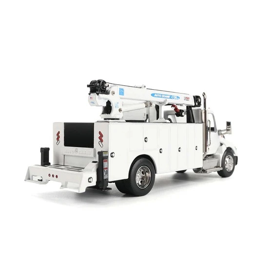Peterbilt Model 536 Auto-Crane Titan85-Body HC14-Crane Work Truck with Miller EnPak 1:50