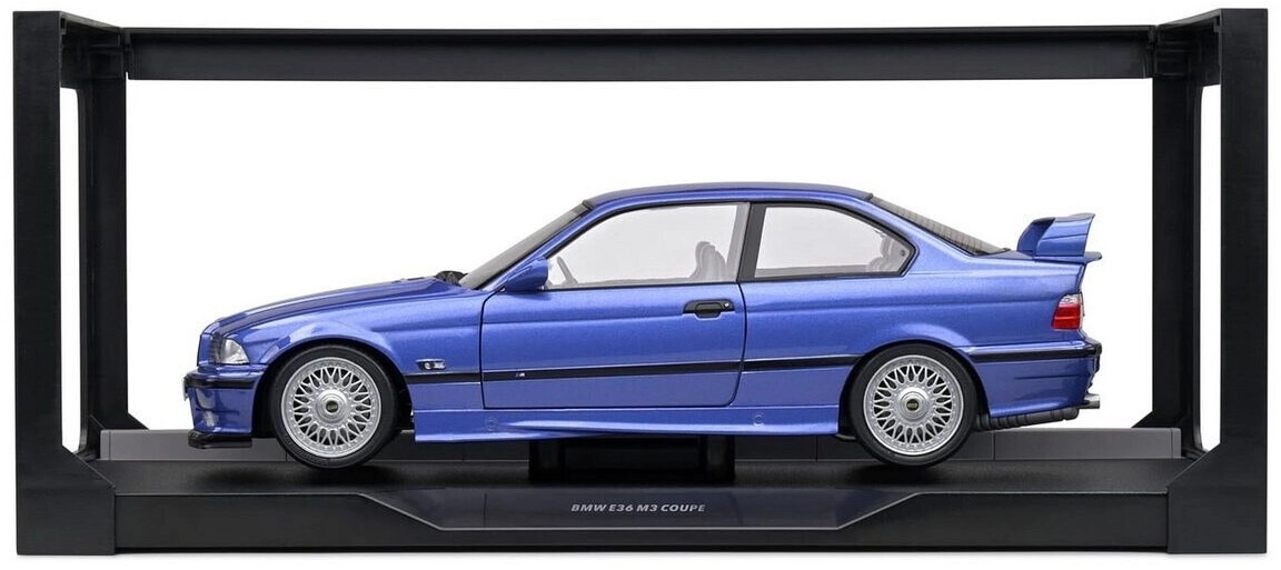 Solido 1/18 Scale S1803914 - BMW E36 Coupé M3 – Bleu Estoril – 1990