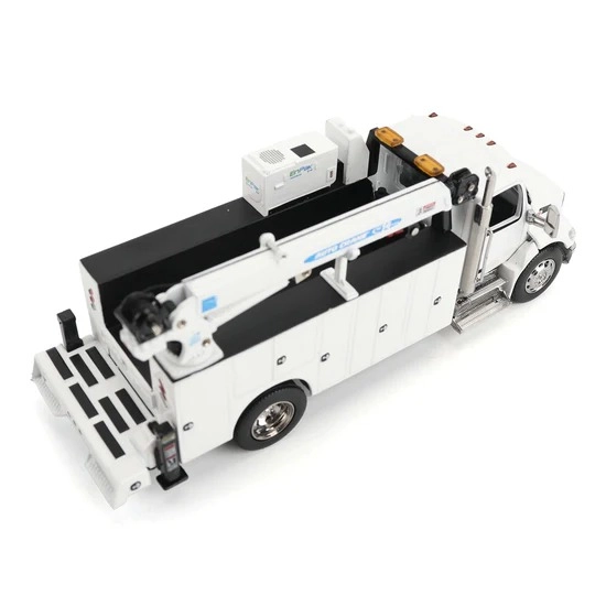 Peterbilt Model 536 Auto-Crane Titan85-Body HC14-Crane Work Truck with Miller EnPak 1:50