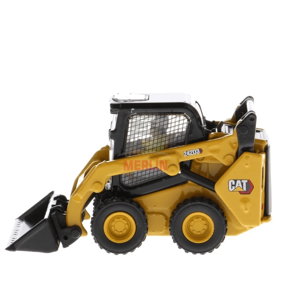 1/50 Caterpillar 242D 3 Attachment - Wheel Mini Loader (Loader)
