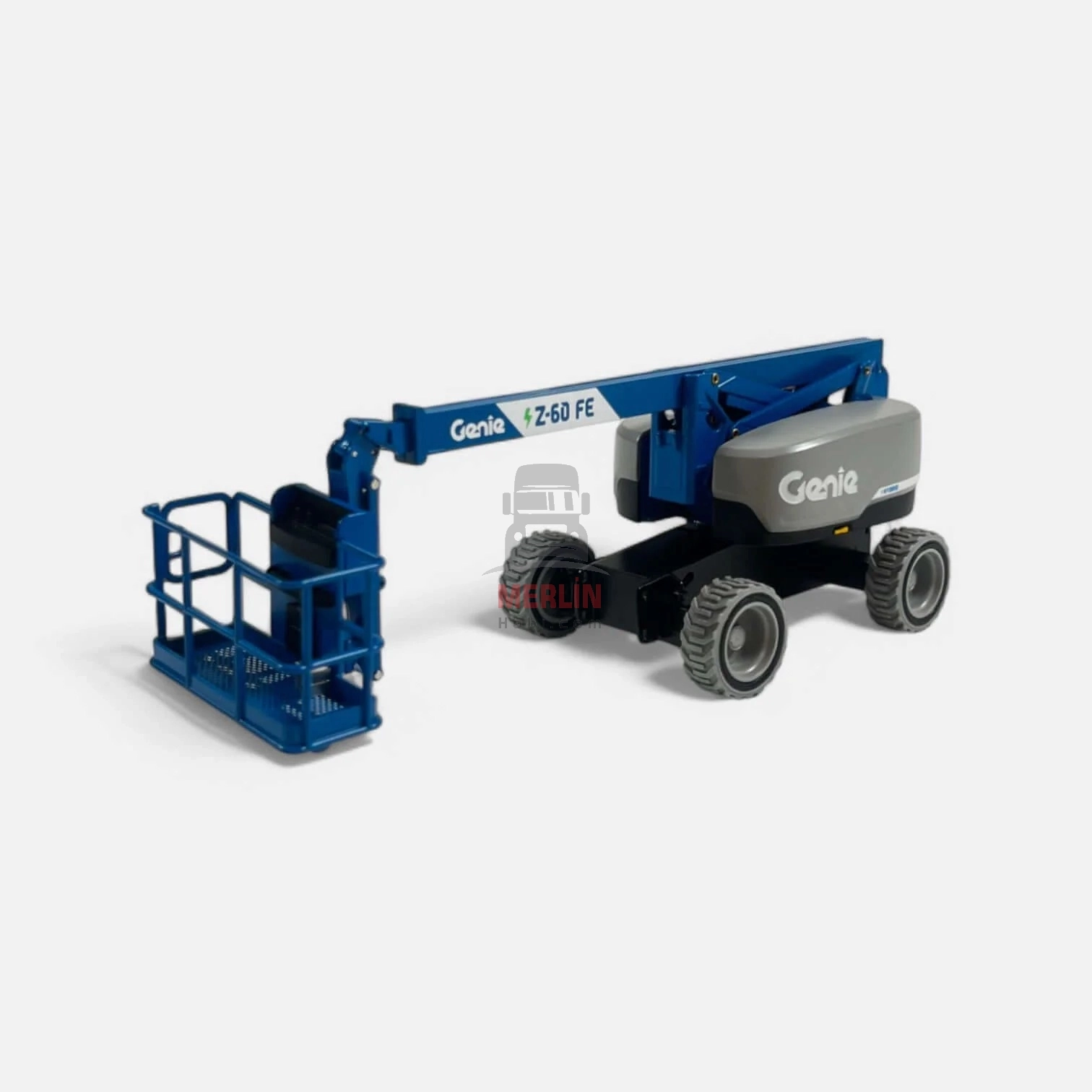 1/32 GenieZ-60 FE hybrid telescopic boom lift - sergilenmeye hazır model araç