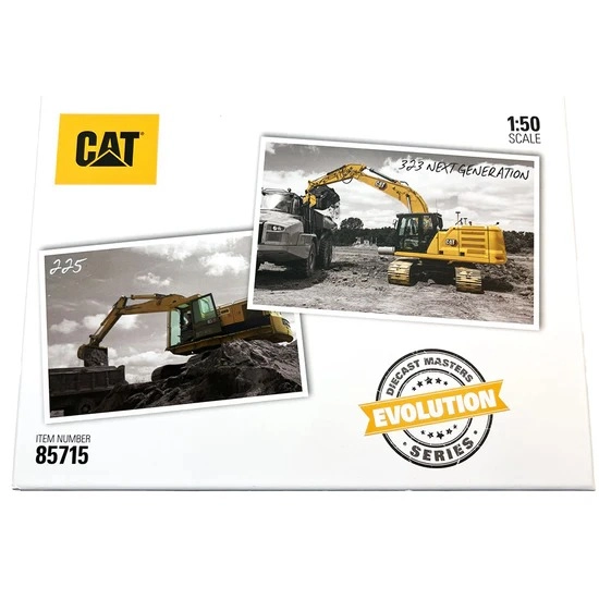 Cat Excavator 225 & 323 Set Evolution Series 1:50
