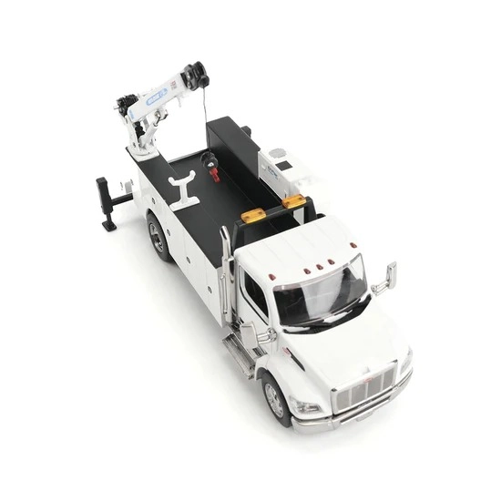 Peterbilt Model 536 Auto-Crane Titan85-Body HC14-Crane Work Truck with Miller EnPak 1:50