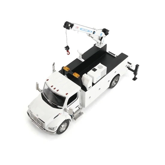 Peterbilt Model 536 Auto-Crane Titan85-Body HC14-Crane Work Truck with Miller EnPak 1:50