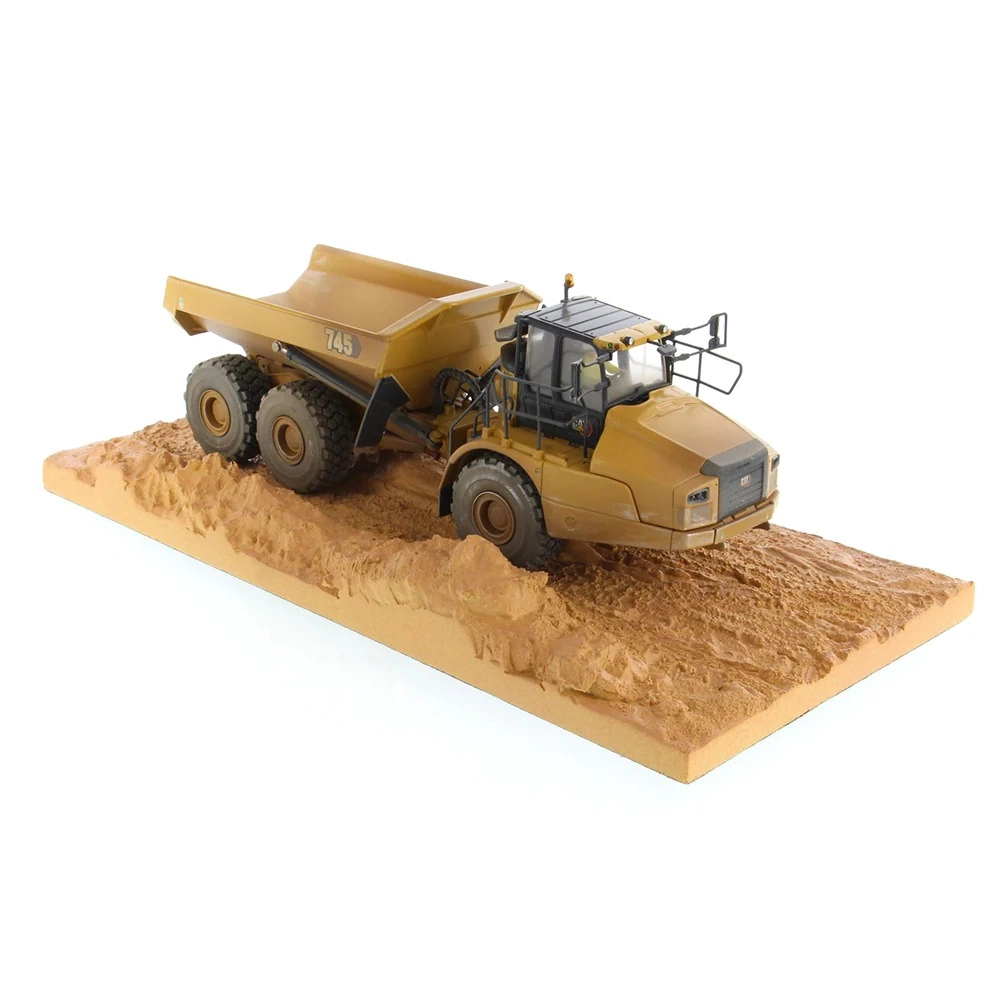 Cat 745 articulated truck weathered 1:50