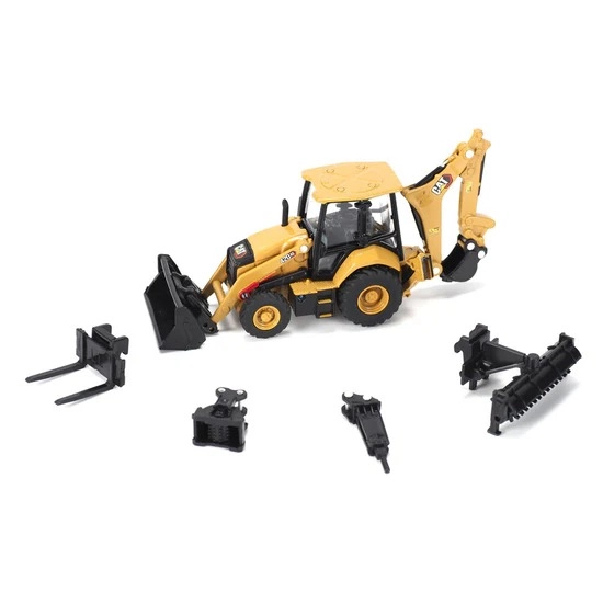 Cat 420 XE yan yükleyici ve aletler 1:64
