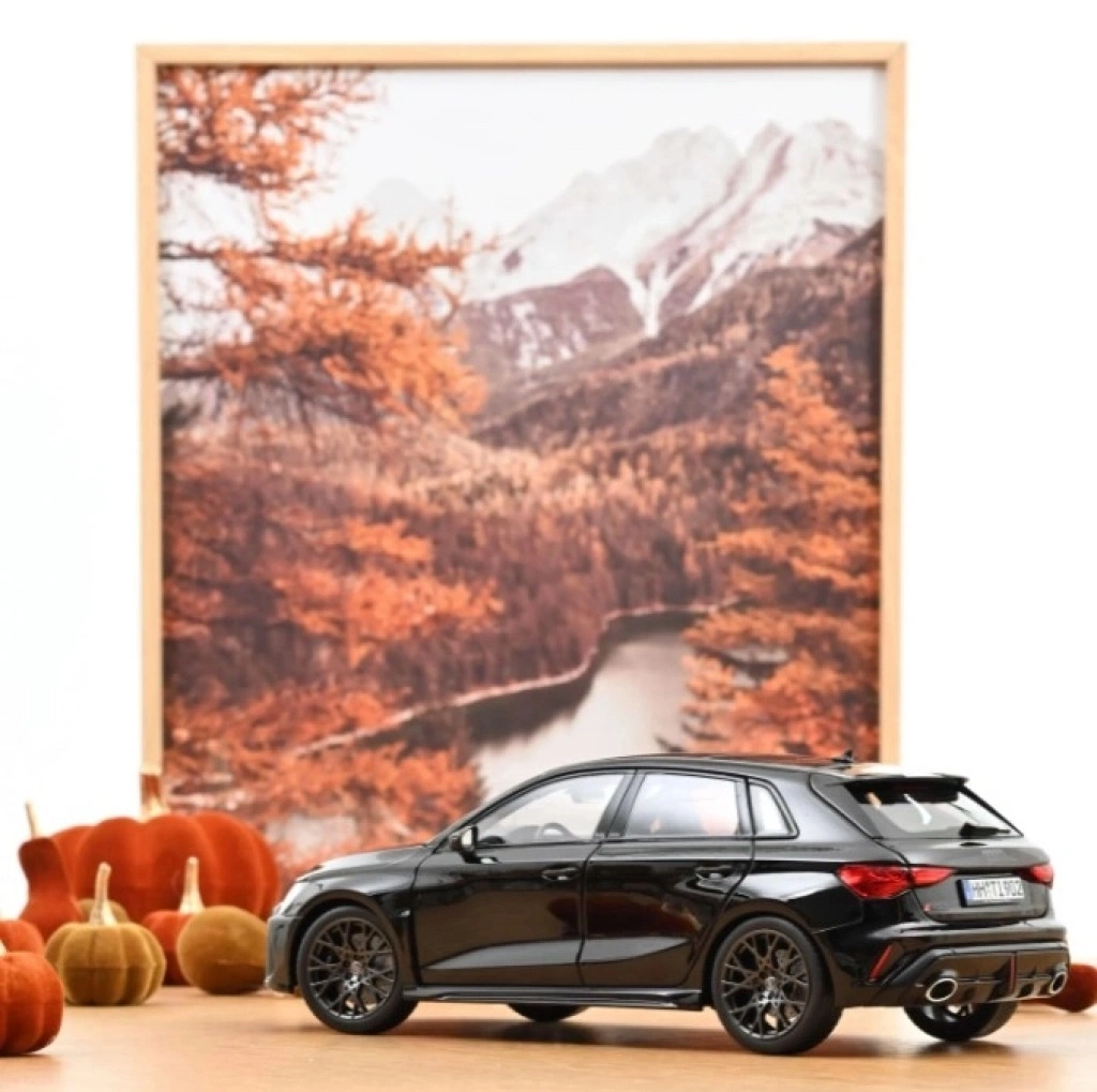 1/18 Audi RS3 2025 A3 ブラックモデル 1/18 Norev Audi RS 3 2025