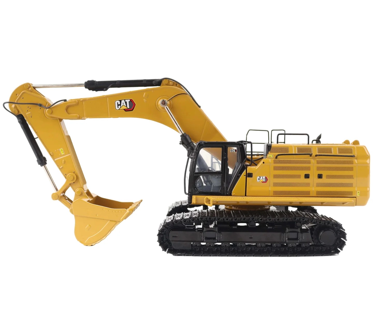Yeni Logo 1/50 Caterpillar 374 Metal Paletli  Eskavatör