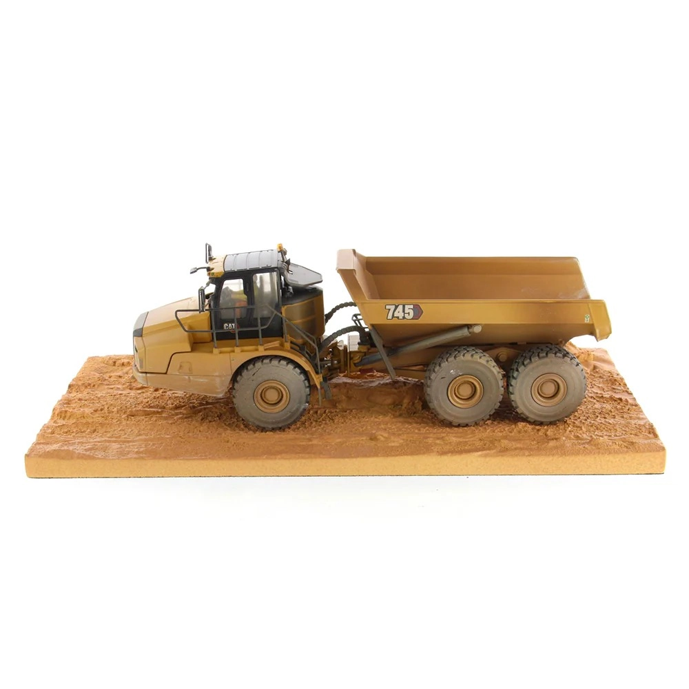Cat 745 articulated truck weathered 1:50