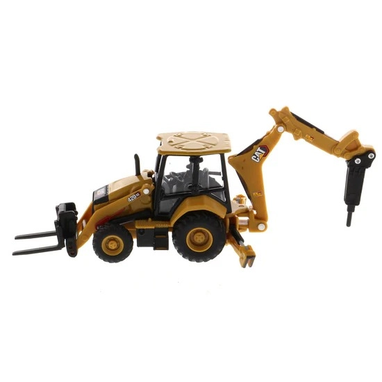 Cat 420 XE yan yükleyici ve aletler 1:64