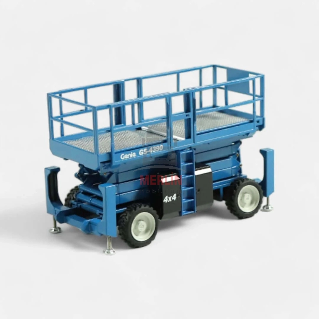 1/32 Genie GS-4390 scissor lift  - sergilenmeye hazır model araç