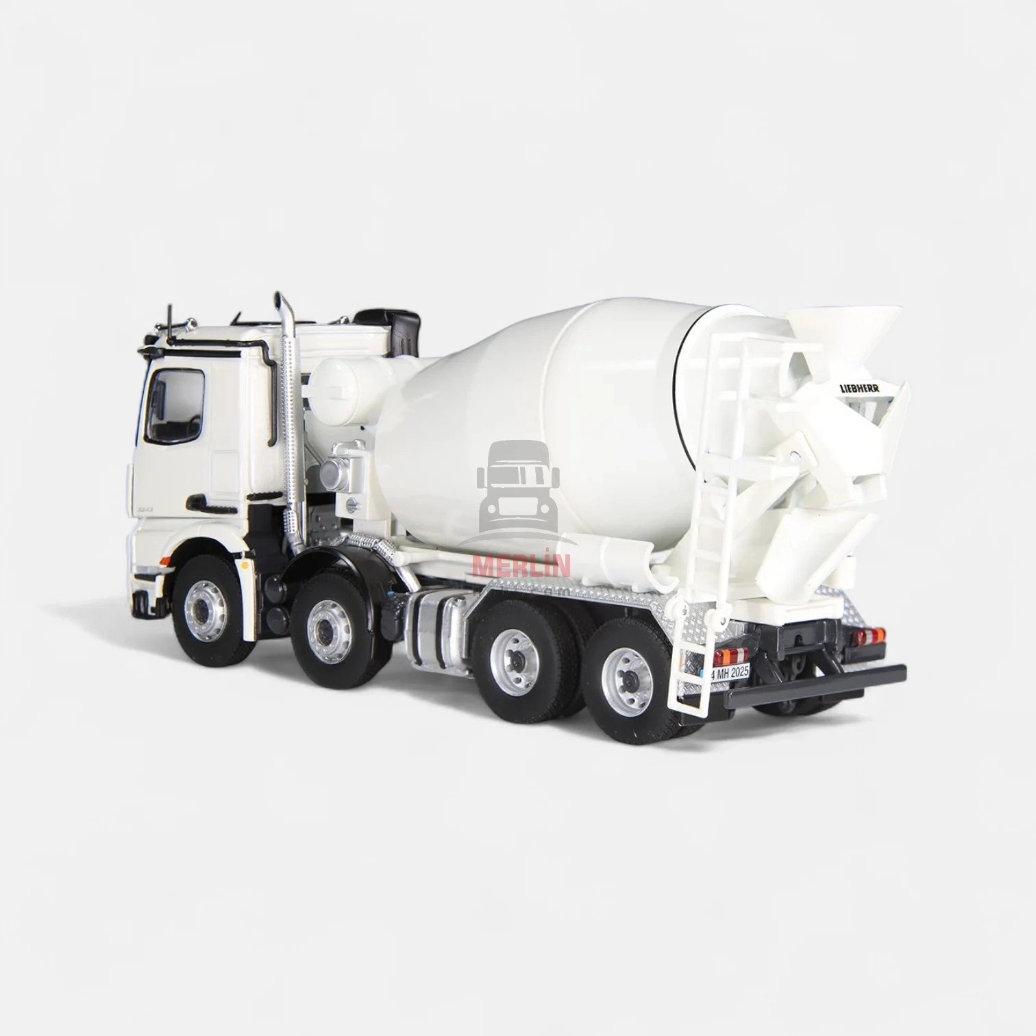 1/50 Mercedes Arocs 8x4 Beton Mikseri - MERLİN HOBİ  - sergilenmeye hazır model araç