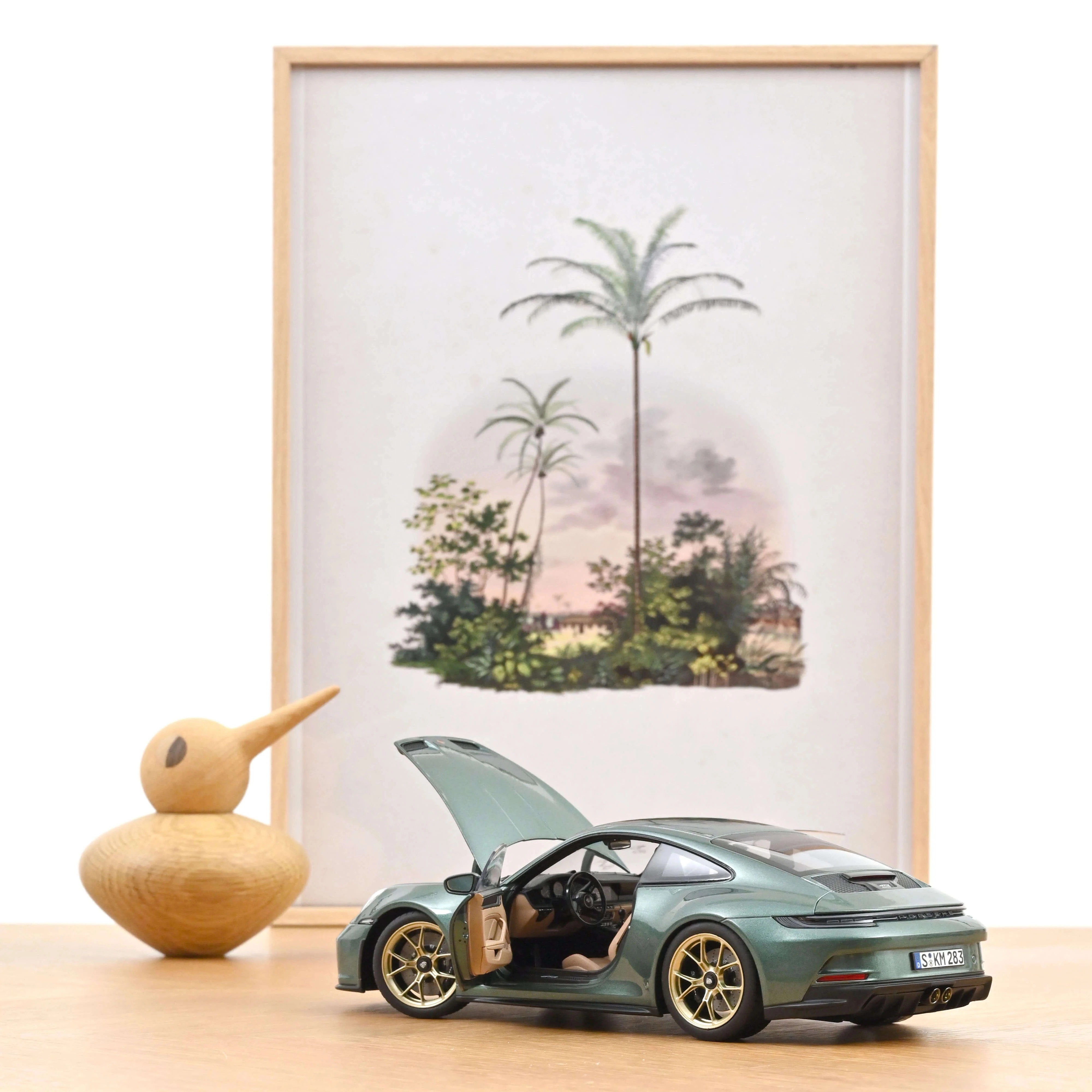 1/18 Norev Porsche 911 GT3 with Touring Package 2021 Malachite Green