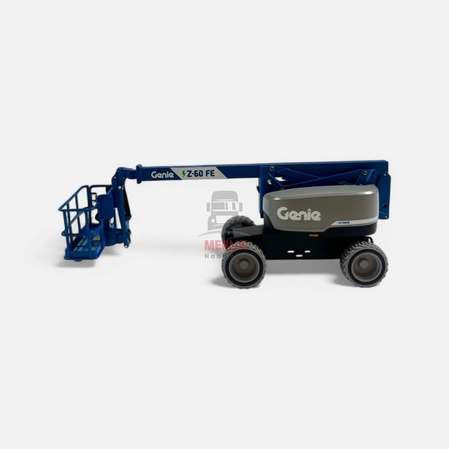 1/32 GenieZ-60 FE hybrid telescopic boom lift - sergilenmeye hazır model araç