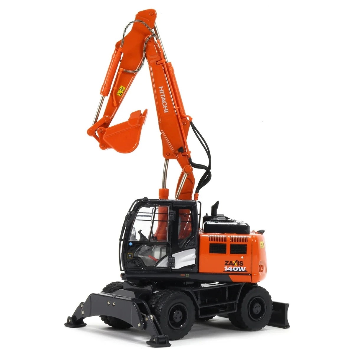 1/50 Hitachi ZX140W-6  Lastikli Eskavatör