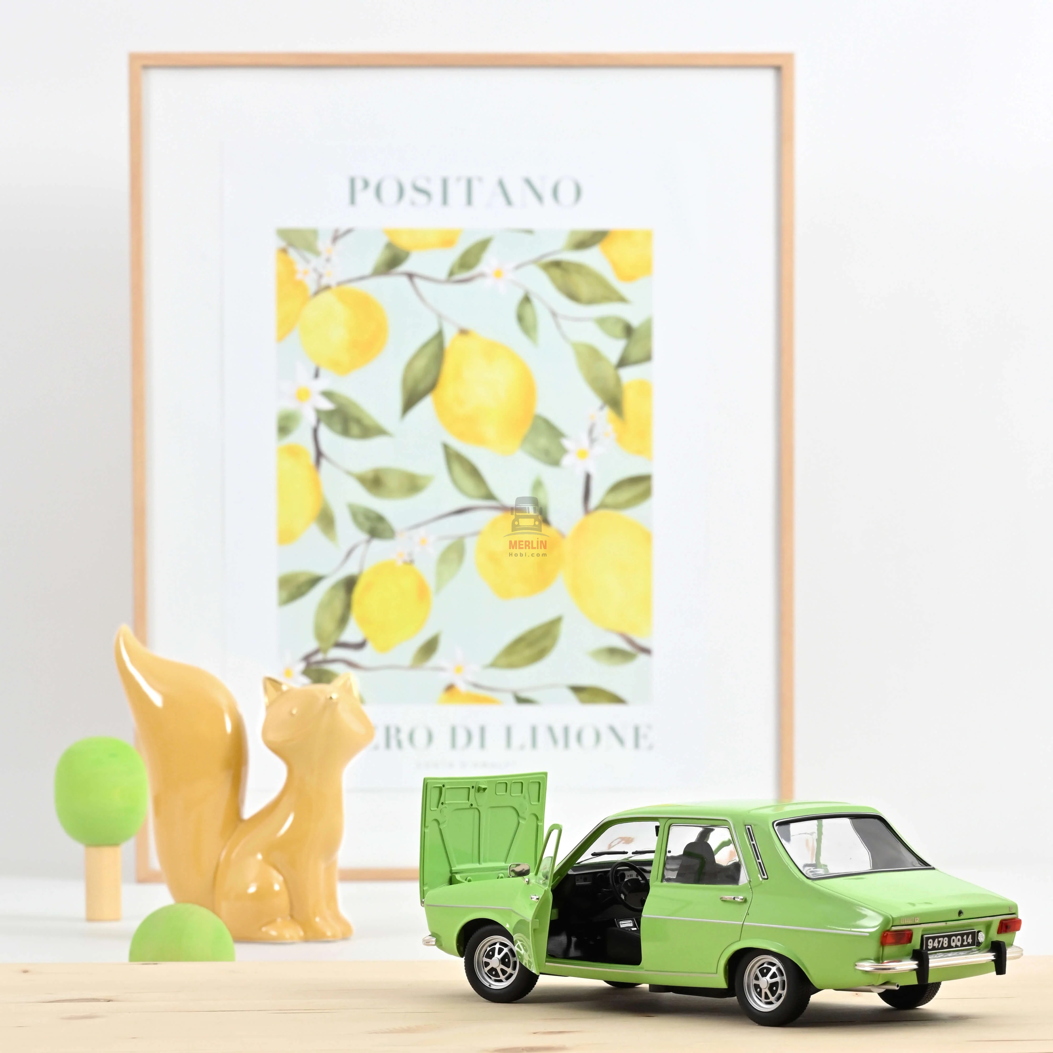 1/18 Norev Renault 12 TS 1973 Light Green