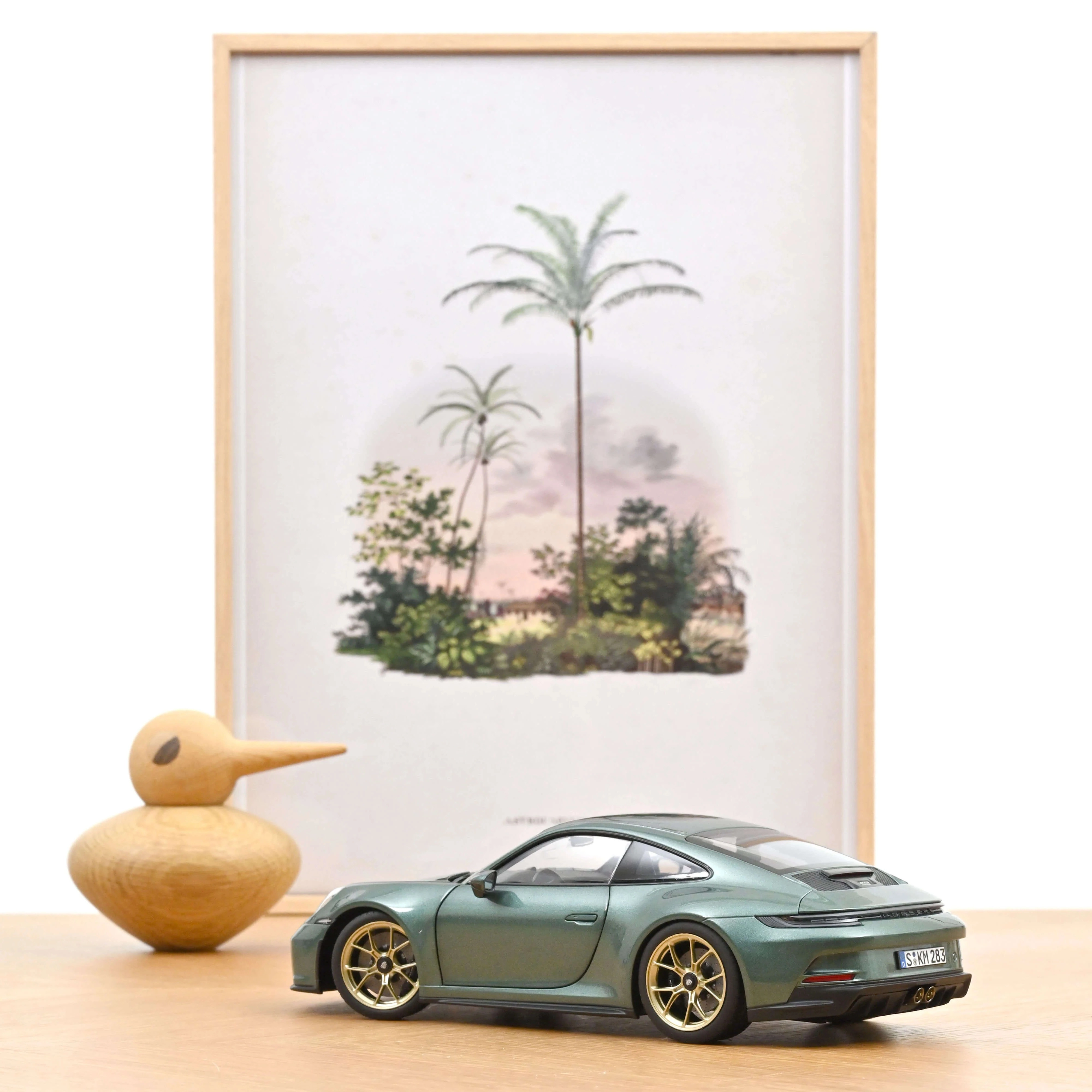 1/18 Norev Porsche 911 GT3 with Touring Package 2021 Malachite Green