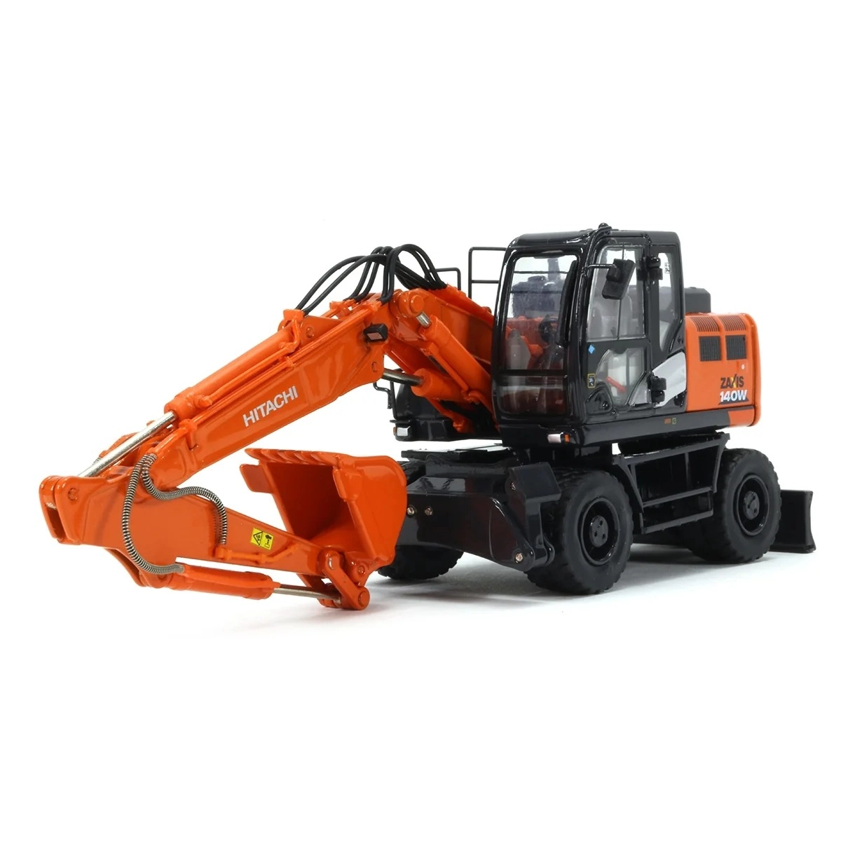 1/50 Hitachi ZX140W-6  Lastikli Eskavatör