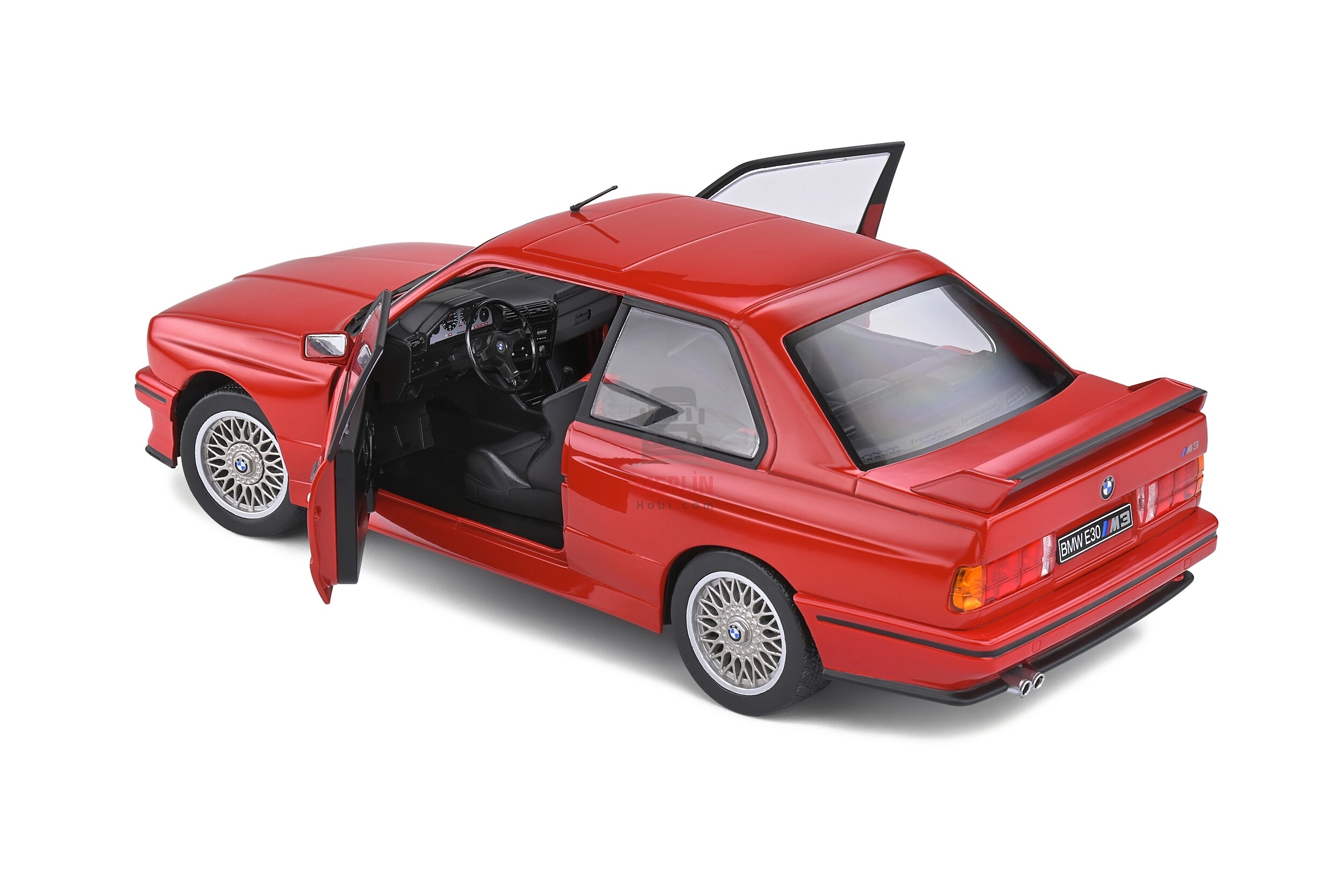 Solido 1/18 Scale S1801502 - BMW E30 M3 – Red – 1986
