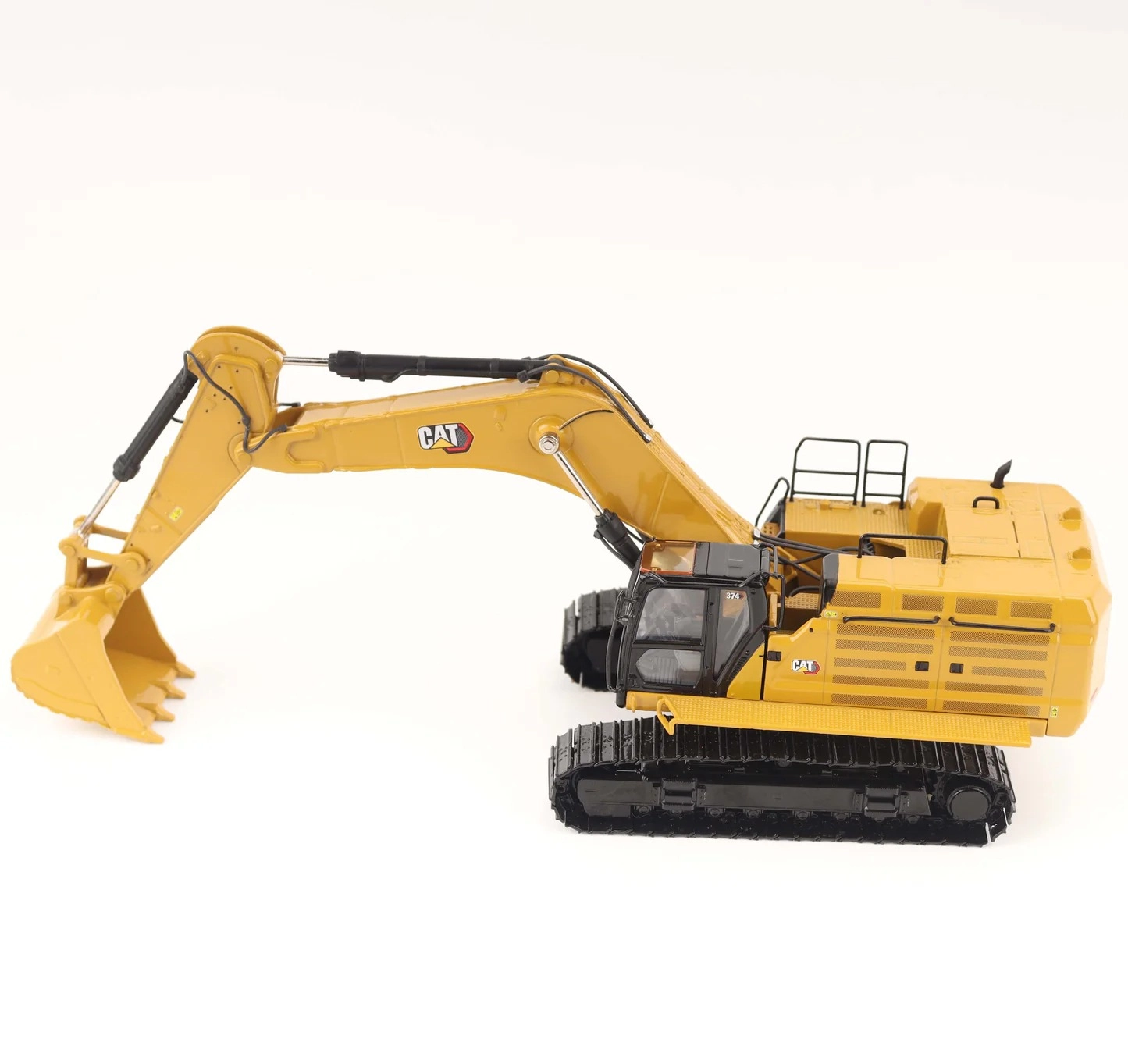 Yeni Logo 1/50 Caterpillar 374 Metal Paletli  Eskavatör