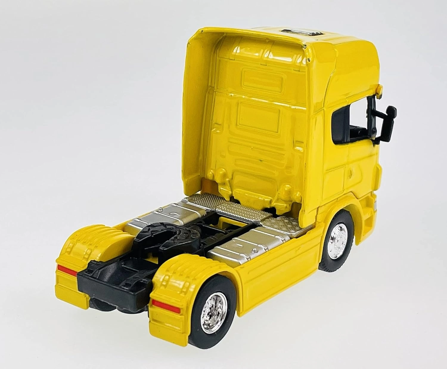 1/64 Ölçek-Scania V8 R730 Tır Diecast Metal model Sarı renk