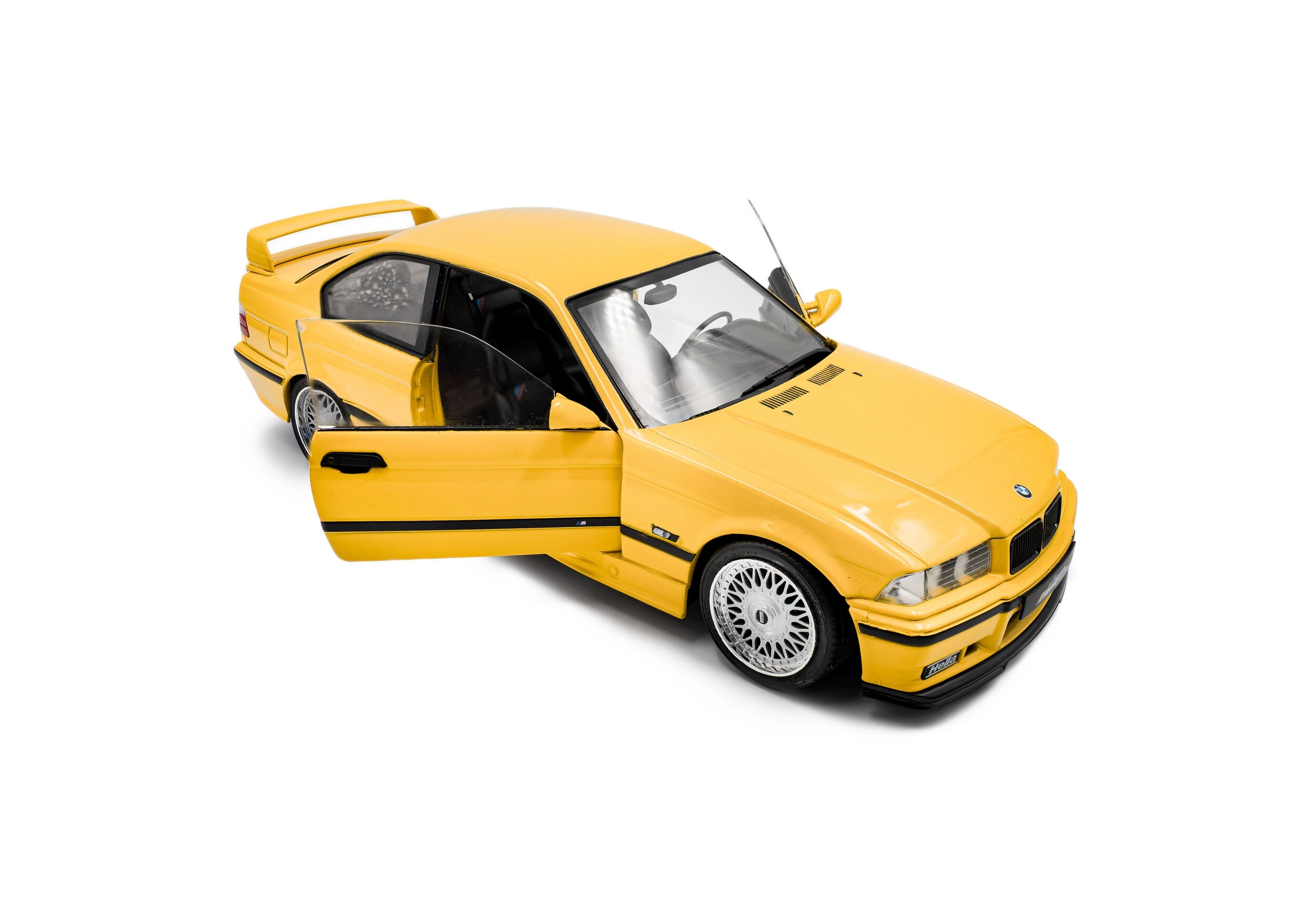 Solido 1/18 Scale S1803917 - BMW M3 Coupe SOLIDO WORKS – DAKAR YELLOW – 1991