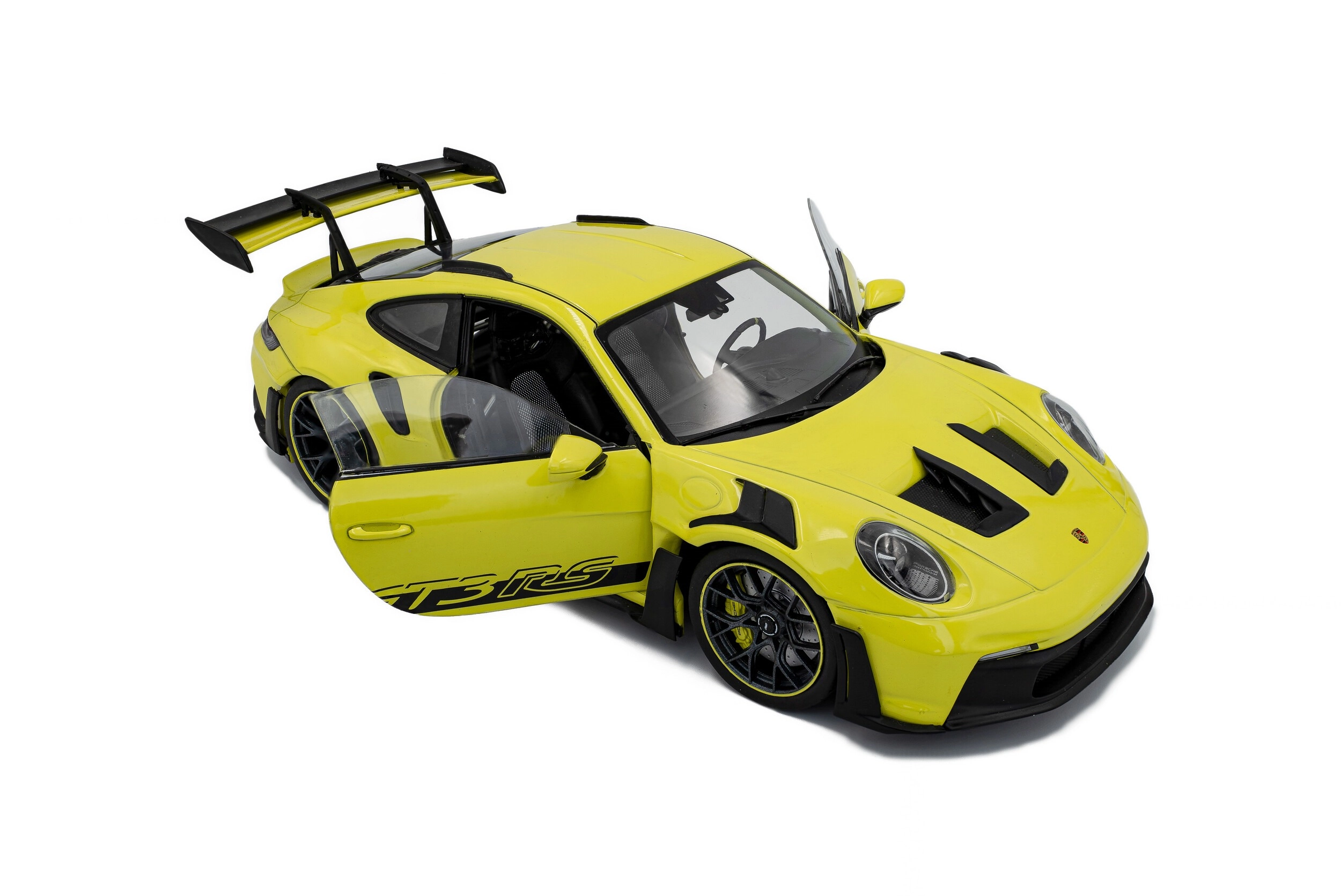 Solido 1/18 Scale S1812104 - Porsche 911 GT3 RS SOLIDO WORKS – NEON LIME – 2024