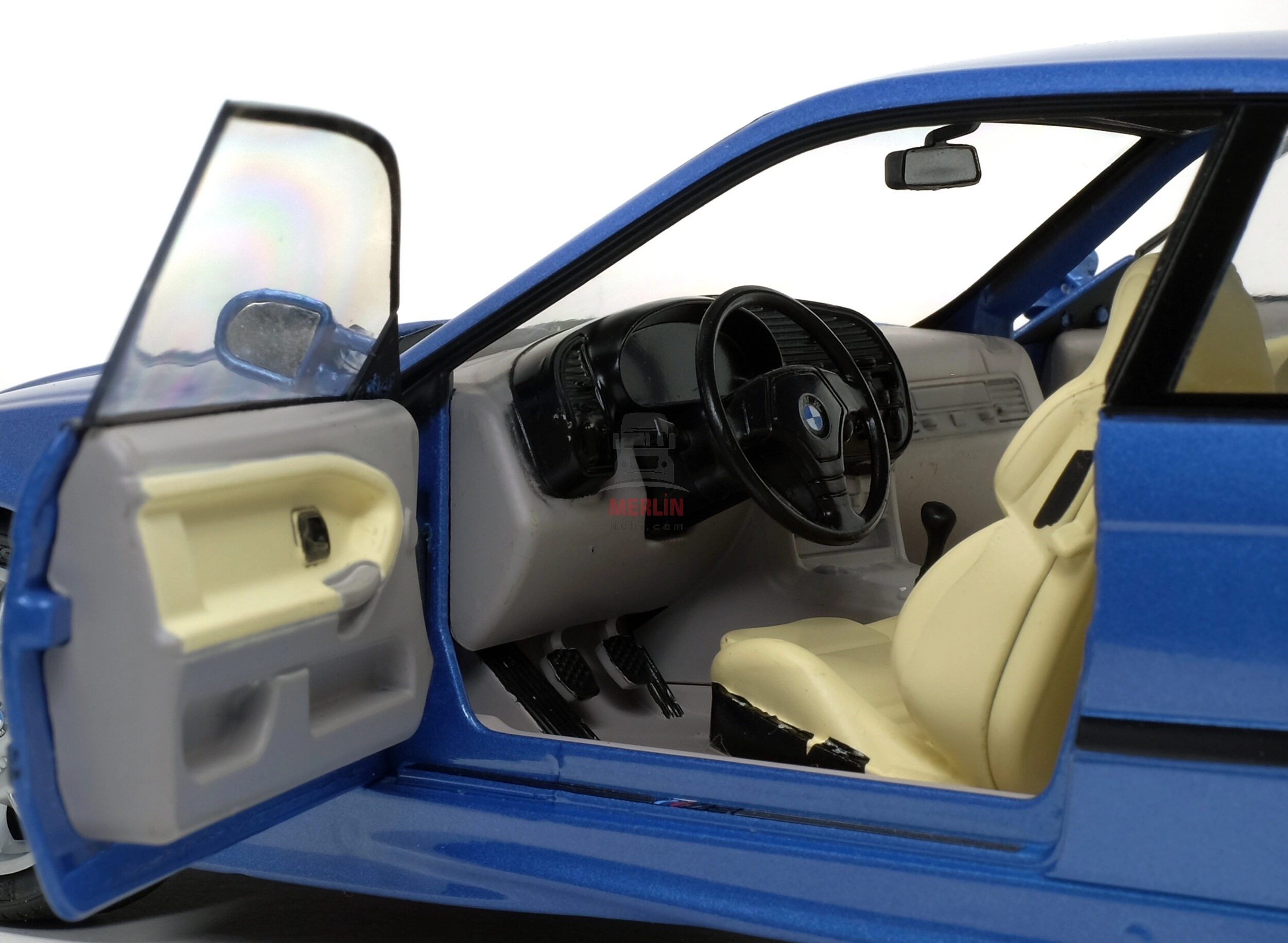 Solido 1/18 Scale S1803901 - BMW E36 Coupé M3 – Bleu Estoril – 1990