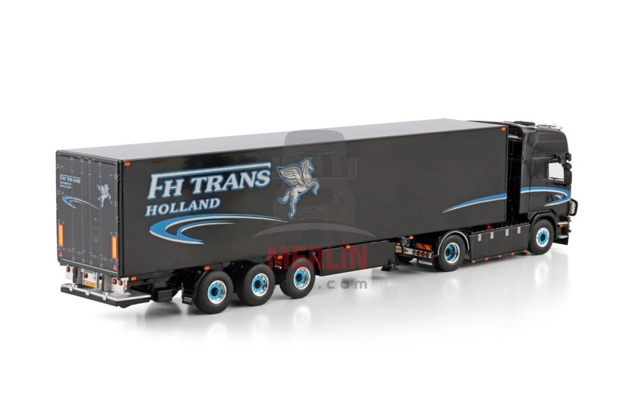 1/50 FH Trans; SCANIA 4 SERIES TOPLINE 4X2 REEFER TRAILER - 3 AXLE