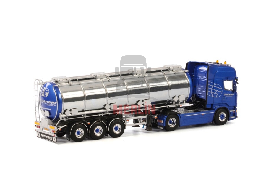 1/50 Gentenaar Transport; SCANIA STREAMLINE TOPLINE 4x2 TANK TRAILER - 3 AXLE