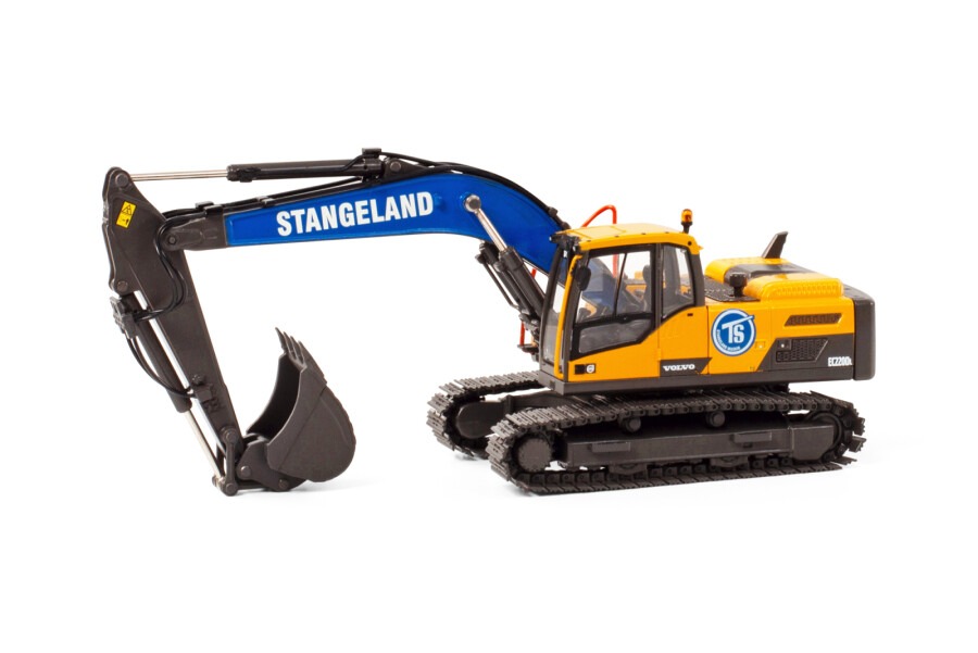 1/50 STANGELAND VOLVO EC220D Paletli Eskavatör -  Wsi 