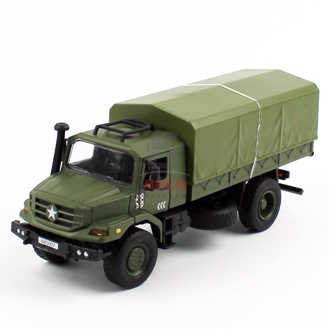 1/35 ÖLÇEK TENTELİ ASKERİ KAMYON - Kaidiwei