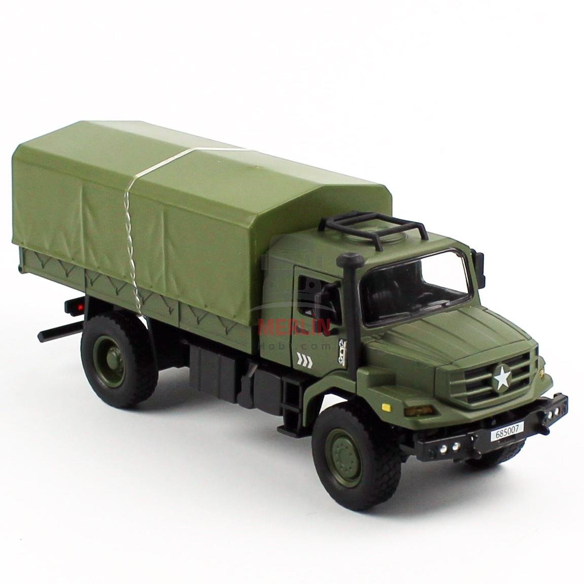 1/35 ÖLÇEK TENTELİ ASKERİ KAMYON - Kaidiwei