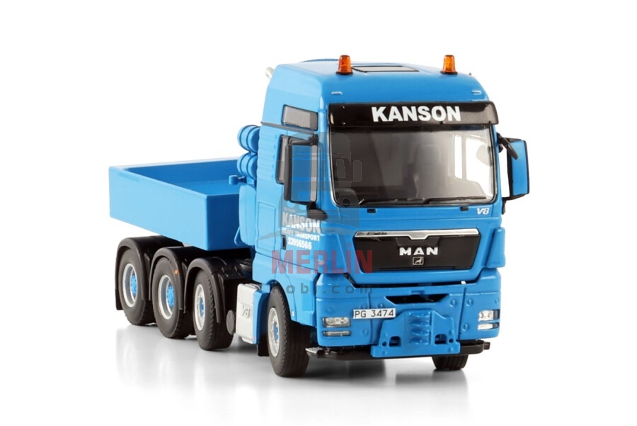 1/50 Kanson; MAN TGX XXL 8X4 BALLAST BOX + HITCH