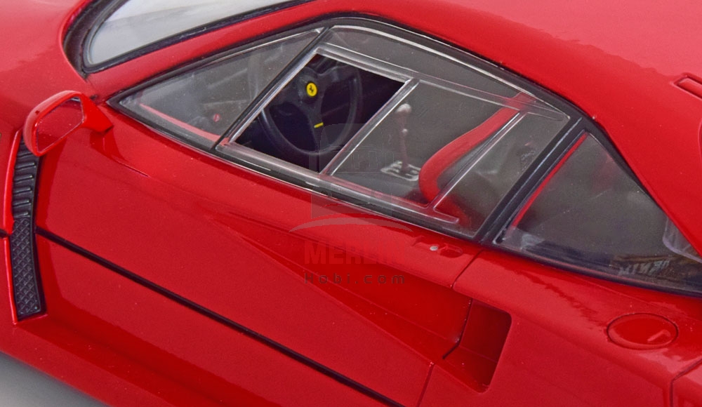 KK SCALE 1/18 Ferrari F40 Lightweight 1990 KIRMIZI