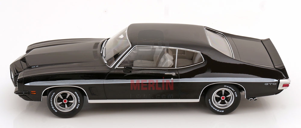 KK SCALE 1/18 Pontiac LeMans GTO 1972 SCHWARZ