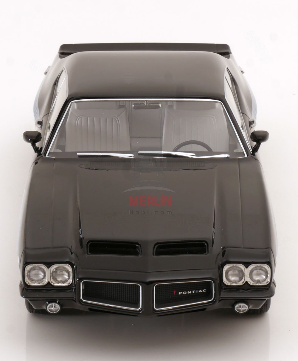 KK SCALE 1/18 Pontiac LeMans GTO 1972 SCHWARZ