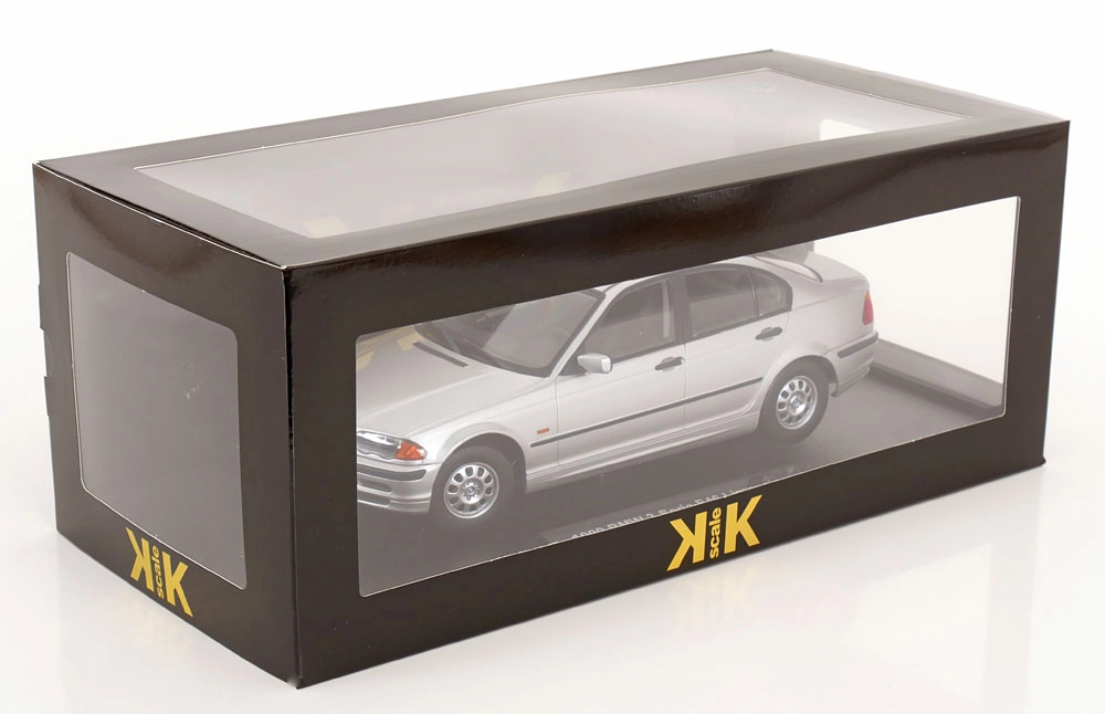 KK SCALE 1:18 BMW E46 Limousine 1999 silber