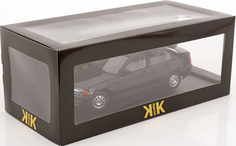 KK SCALE 1:18 BMW E46 Limousine 1999 schwarz-metallic