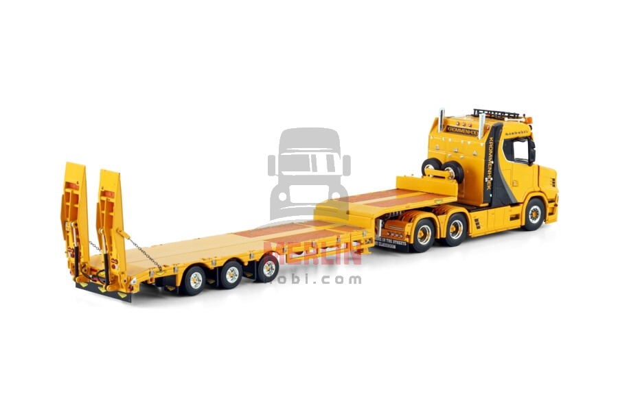 1/50 Krommenhoek; VLASTUIN TORPEDO 6X2 TAG AXLE SEMI LOW LOADER - 3 AXLE