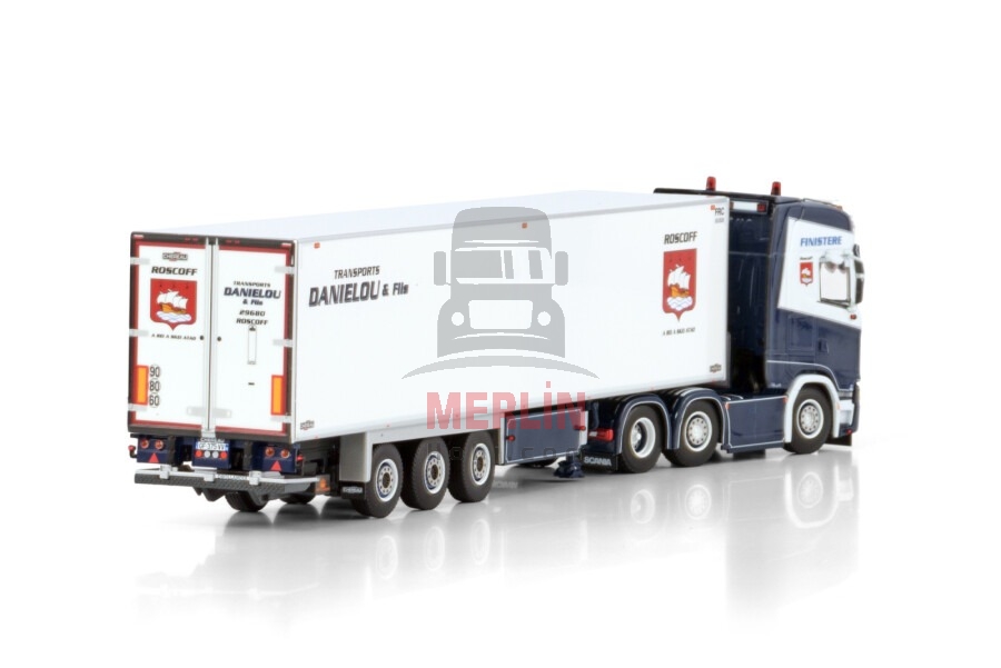 1/50L. Danielou; SCANIA S HIGHLINE CS20H 6X2 TWIN STEER REEFER TRAILER - 3 AXLE