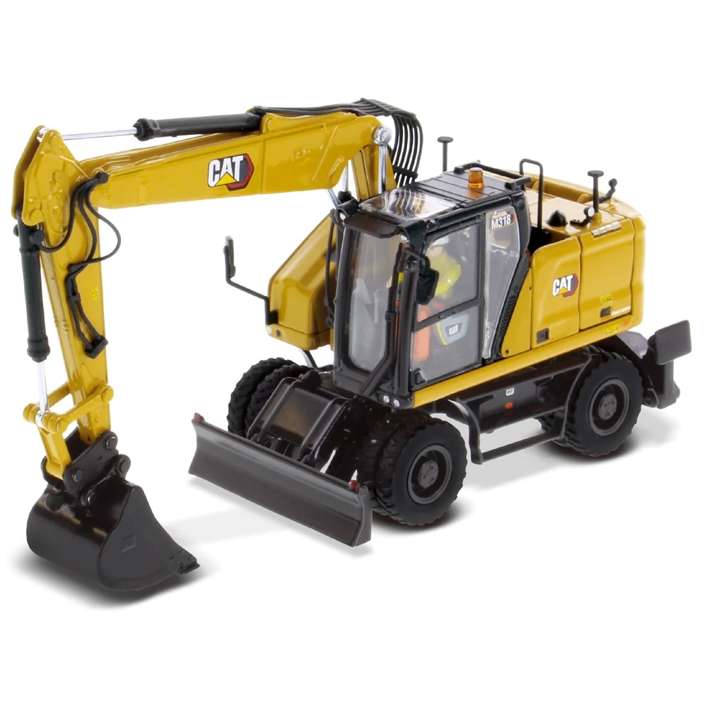 1/50 Caterpillar M318 New Logo Wheeled Excavator