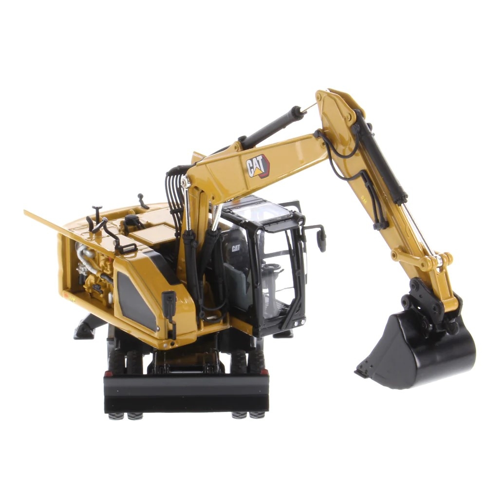 1/50 Caterpillar M318 New Logo Wheeled Excavator - Merlin Hobi