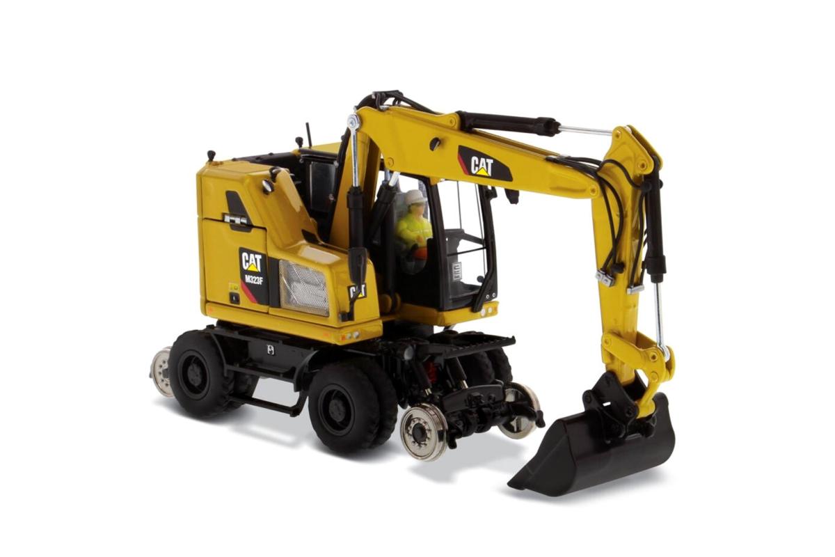 1/50 Caterpillar M323F Rail Mobilbagger Eskavatör