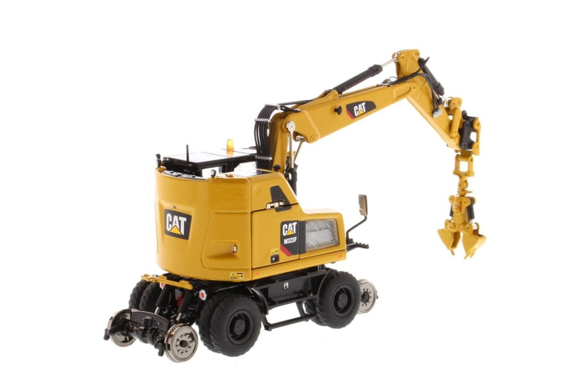 1/50 Caterpillar M323F Rail Mobilbagger Eskavatör