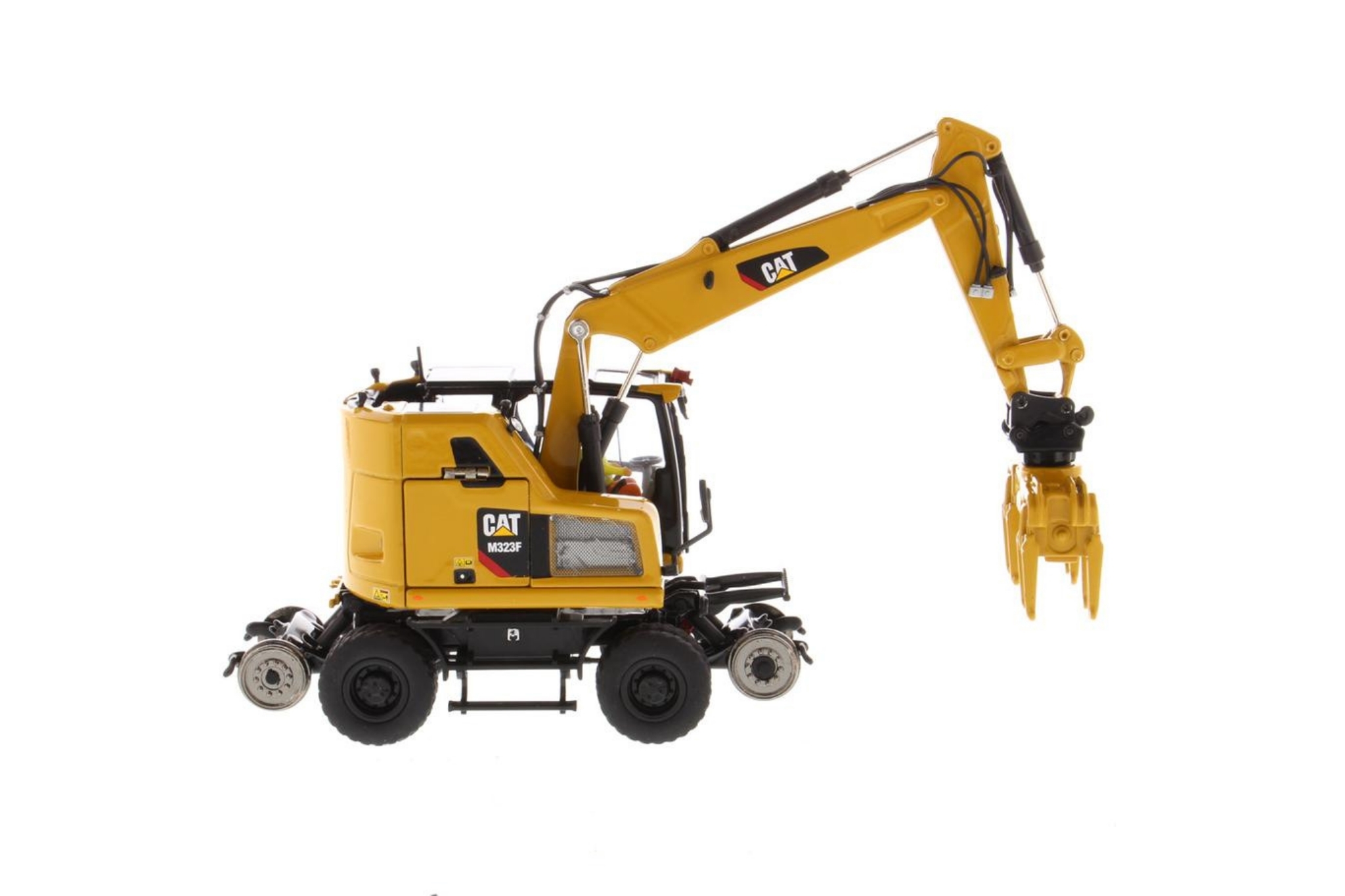 1/50 Caterpillar M323F Rail Mobilbagger Eskavatör