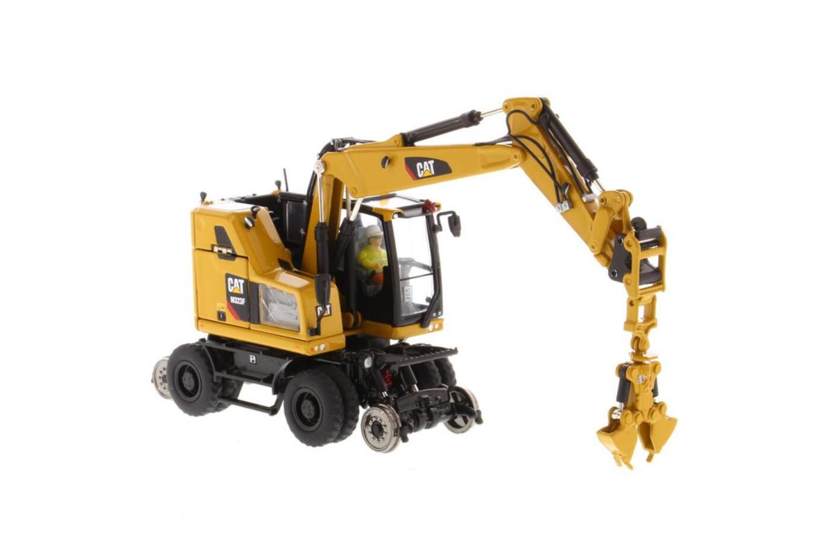 1/50 Caterpillar M323F Rail Mobilbagger Eskavatör